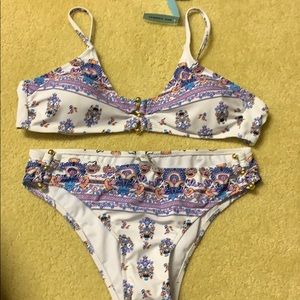 Brand new tags on liner on bikini